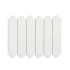 Keramische wandtegel | 5x25 cm | Lanse White
