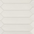 Keramische wandtegel | 5x25 cm | Lanse White