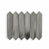 Keramische wandtegel | 5x25 cm | Lanse Silver