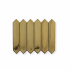 Keramische wandtegel | 5x25 cm | Lanse Gold