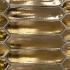 Keramische wandtegel | 5x25 cm | Lanse Gold