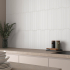 Ceramic wall tile | 5x40 cm | Hopp Bro White