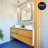 Keramische wandtegel | 5x25 cm | Lanse Blue