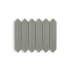 Keramische wandtegel | 5x25 cm | Lanse Gray
