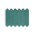 Keramische wandtegel | 5x25 cm | Lanse Viridian