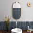 Keramische wandtegel | 5x25 cm | Lanse Navy