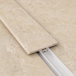 Profil | 4.5x240 cm | Profilé de transition VYGO Tiles Travertin Cross Cut Light Profil | 4.5x240 cm | Profilé de transition VYGO Tiles Travertin Cross Cut Light