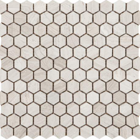 Mosaic on sheet | 25x25 cm | Tilestone Bristol Hexagon