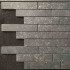 Mozaïek op net | 30x48.6 cm | Tilestone Belgian Black