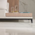 Polished ceramic tile | 60x120 cm | Marmi Oro Bianco