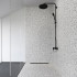 Ceramic floor and wall tile | 60x119.5 cm | Terrazzo Rain