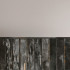 Ceramic wall tile | 25x1.1 cm | DNA Enamel Rounded Edge Charcoal
