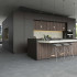 Keramische vloer- en wandtegel | 99x99 cm | Arkos Anthracite