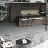 Keramische vloer- en wandtegel | 99x99 cm | Arkos Anthracite