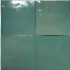 Ceramic wall tile | 10x10 cm | Zellige Manara Clay Tamir Turquesa