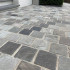 Natural stone tile | 14x14 cm | Cobblestone Mix Bruges Silver