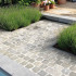 Natural stone tile | 14x14 cm | Cobblestone Mix Bruges Silver