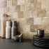 Ceramic wall tile | 12.5x12.5 cm | DNA Enamel Square Truffle