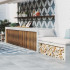 Ceramic terrace Tile | 60x60 cm | Tilestone CerBlue Graphite