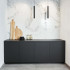 Polished ceramic tile | 60x120 cm | Marmi Bianco Di Elba