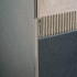Profiel | 1.25x270 cm | L-Profiel Alu Gepoedercoat Dove Reliëf 