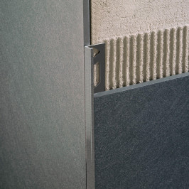 Profil | 1.25x270 cm | Profil en L Alu Revêtement en poudre Micaceo Relief