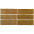 Keramische wandtegel | 6.5x20 cm | Artisan Gold 