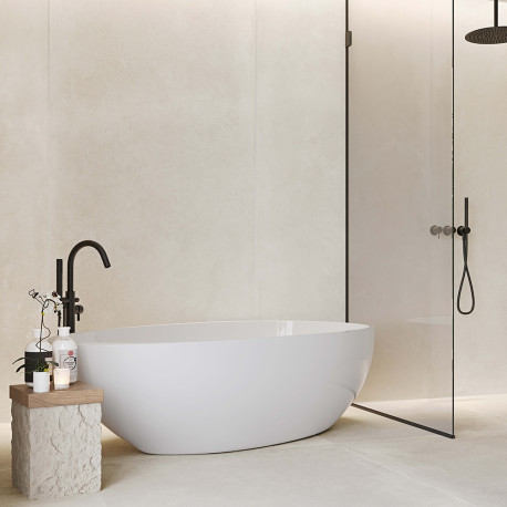 Keramische wandtegel | 120x260 cm | Hudson Perla Mat