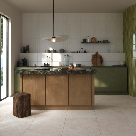 Ceramic floor and wall tile | 60x60 cm | Boscostone Cream