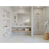 Ceramic floor and wall tile | 60x60 cm | Tilestone Betontec Perla
