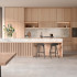 Ceramic floor and wall tile | 80x80 cm | Tilestone Arc Smoke