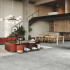 Ceramic floor and wall tile | 75x75 cm | Tilestone Betontec Grey