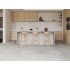 Ceramic floor and wall tile | 90x90 cm | Tilestone Betontec Grey