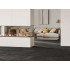 Ceramic floor and wall tile | 90x90 cm | Tilestone Betontec Dark