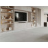Ceramic floor and wall tile | 90x90 cm | Tilestone Betontec Perla