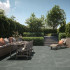 Ceramic terrace Tile | 59.5x59.5 cm | Belgian Bluestone Black