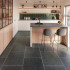 Keramische vloer- en wandtegel | 60x60 cm | Tilestone Pierre d'Ardenne Noir - Verouderd