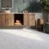 Ceramic floor and wall tile | 32x36.8 cm | DNA Terrazzo White Colours
