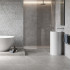 Ceramic floor and wall tile | 90x90 cm | Bleuemix Grey Soft