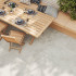 Ceramic terrace Tile | 75x75 cm | Tilestone Betontec Perla
