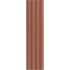 Keramische wandtegel | 5x20 cm | Mundano Cotto Round Decor Matt