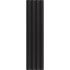 Keramische wandtegel | 5x20 cm | Mundano Charcoal Edge Decor Matt