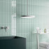 Keramische wandtegel | 5x20 cm | Mundano Cloud Edge Decor Glossy