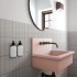 Keramische wandtegel | 5x20 cm | Mundano Ash Round Decor Glossy