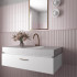 Keramische wandtegel | 5x20 cm | Mundano Powder Edge Decor Matt