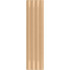 Keramische wandtegel | 5x20 cm | Mundano Chalk Edge Decor Glossy