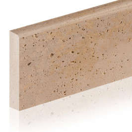 Natuursteen plint | 8x60 cm | Flanders Travertin Light Natuursteen plint | 8x60 cm | Flanders Travertin Light