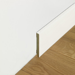 MDF skirting boards | 9x244 cm | High Lacquered Skirting White