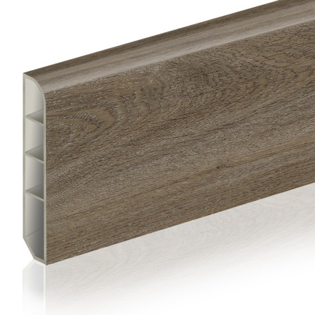 PVC skirting boards | 6x240 cm | VYGO Lakewood Grey