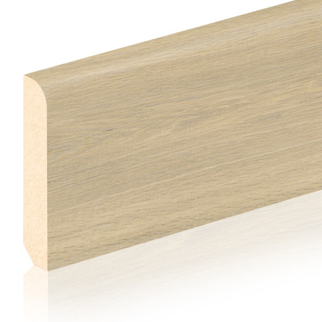 Parket plint | 6.8x240 cm | Eiken fineer Meursalt